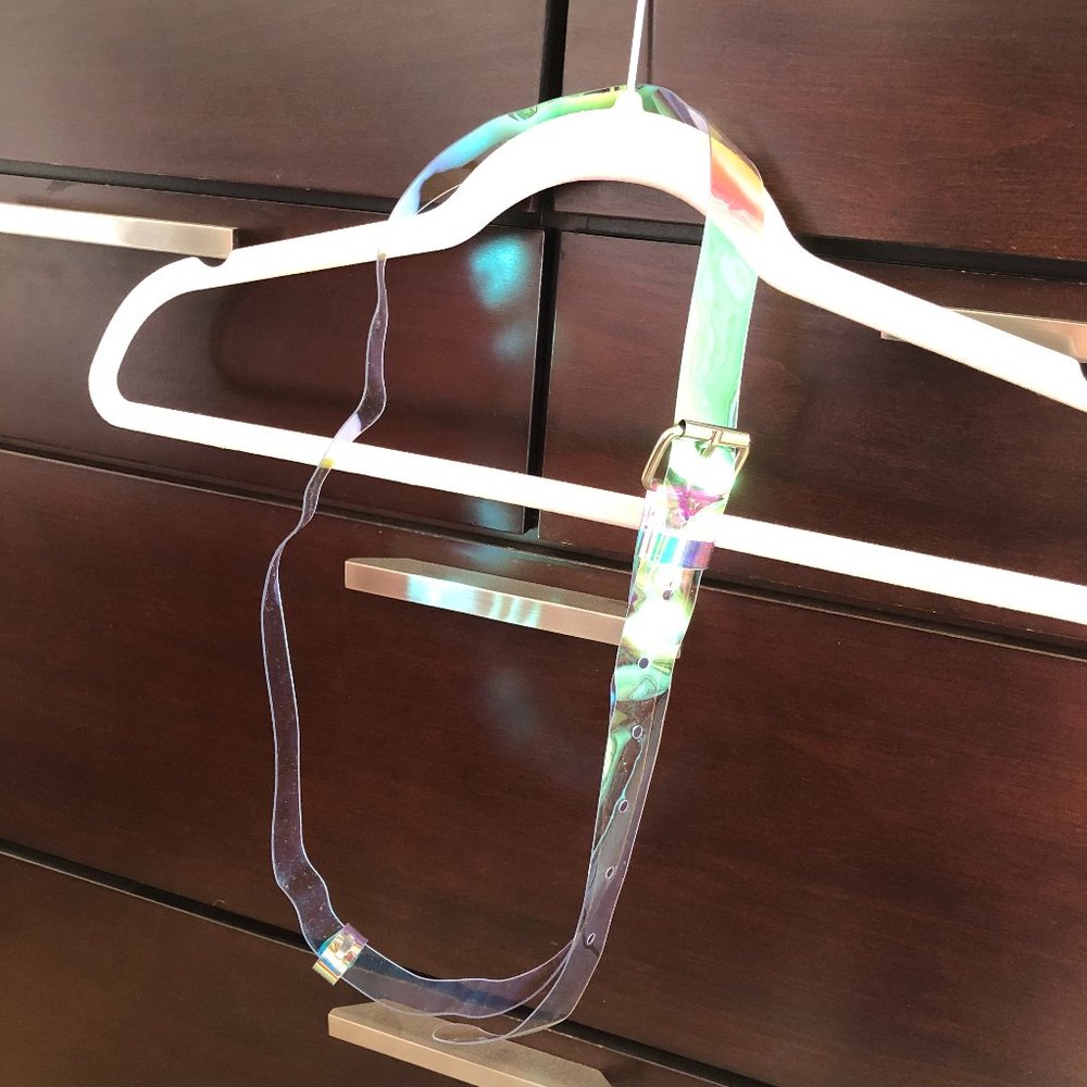 Clear Holographic Belt